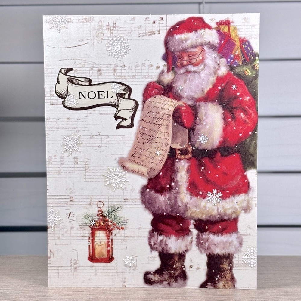Handmade Christmas Greeting Card